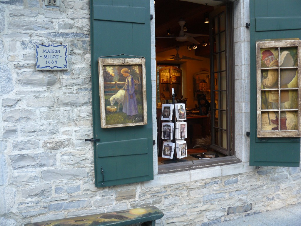 A gallery in the Old Town