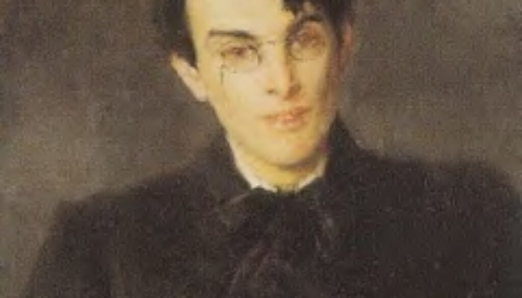 William Butler Yeats, portrait by his brother Jack