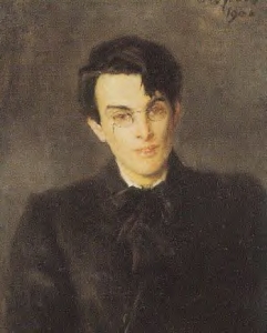William Butler Yeats, portrait by his brother Jack