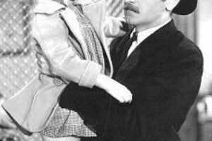 Shirley Temple and Adophe Menjou in Little Miss Marker