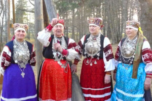 Estonia - The members of this Setu choir have performed for the Pope in Rome. They have been singing together for 48 years.