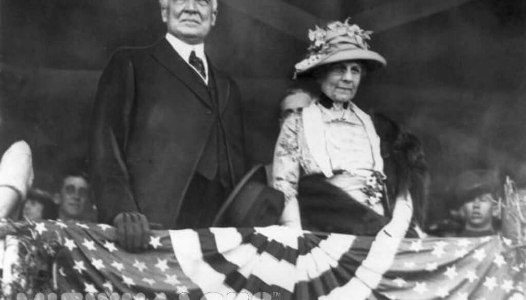 President and Mrs. Warren G. Harding