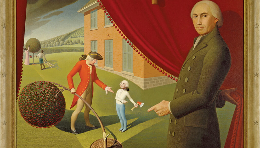 Parson Weems by Grant Wood